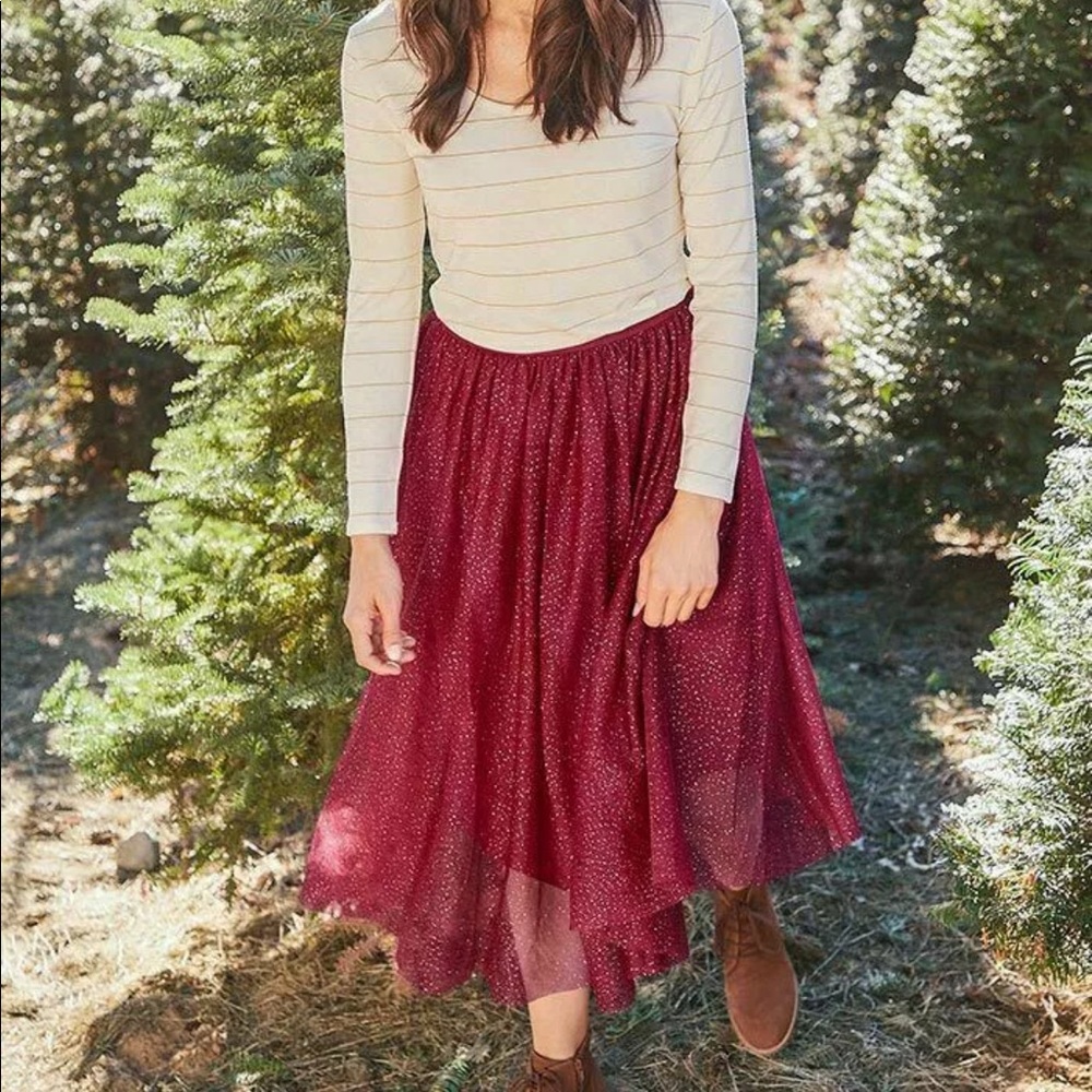 Matilda Jane Sparkle City maxi skirt
